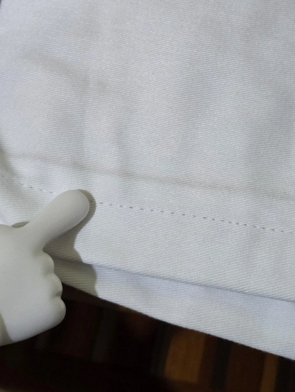 Pillowfort White Blackout Twill Solid Kids' (2) Panel  Curtain Size 42